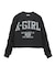 JERSEY MIX CREWNECK TOP