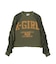 JERSEY MIX CREWNECK TOP