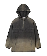 DUSTY DENIM ANORAK DRESS