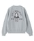 ARCH LOGO AND FACE PATCH SWEATSHIRT