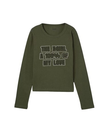 STAR AND LOGO L/S BABY TEE