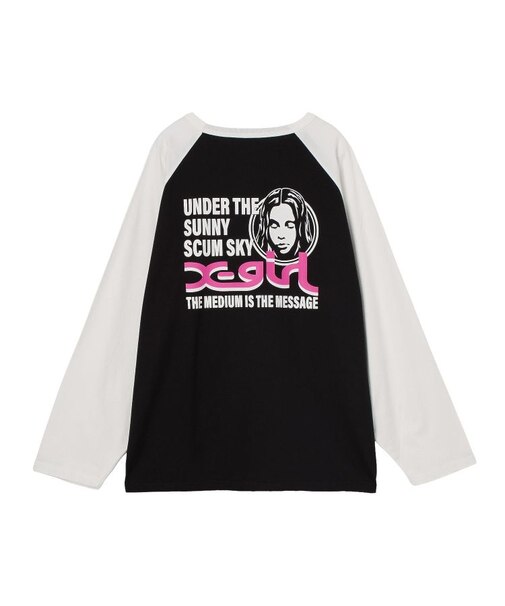 CIRCLE FACE LOGO B/B BIG TEE