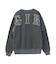 FADED BIG PATCH CREWNECK SWEATSHIRT