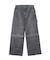 FADED 2WAY WIDE LEG WORK PANTS