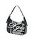 FAUX LEATHER FACE HANDBAG