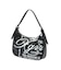 FAUX LEATHER FACE HANDBAG