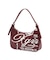 FAUX LEATHER FACE HANDBAG