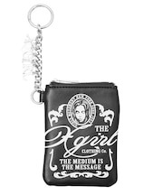 FAUX LEATHER FACE COIN CASE