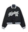 LOGO AND NUMBER VARSITY JACKET