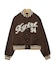 LOGO AND NUMBER VARSITY JACKET