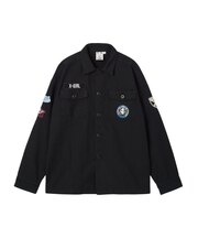 VARIOUS PATCHED MILITARY SHIRT