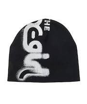 HEAVY DISTRESSED LOGO BEANIE