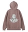 BRUSHED COLLAGE GRAPHIC FACE PATCH ZIP UP SWEAT HOODIE