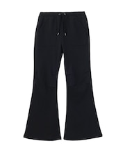 FACE LABEL FLARE SWEATPANTS
