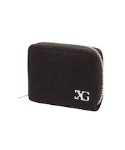 FAUX CALF HAIR LEATHER XG WALLET