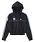 LOGO PATCHED ZIP UP JERSEY COMPACT HOODIE