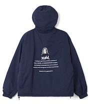 FACE EMBROIDERED PATCH REVERSIBLE JACKET