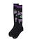 WORLD LOGO JACQUARD RIB HIGH SOCKS