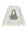 CAMO FACE AND LOGO JACQUARD KNIT TOP