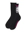 THE X-GIRL LOGO AND FACE JACQUARD RIB SOCKS