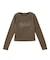 STAR LOGO PATCH FADED L/S COMPACT TOP