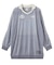 RHINESTONE LOGO VELOUR GAME SHIRT DRESS