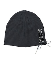 LACE UP BEANIE