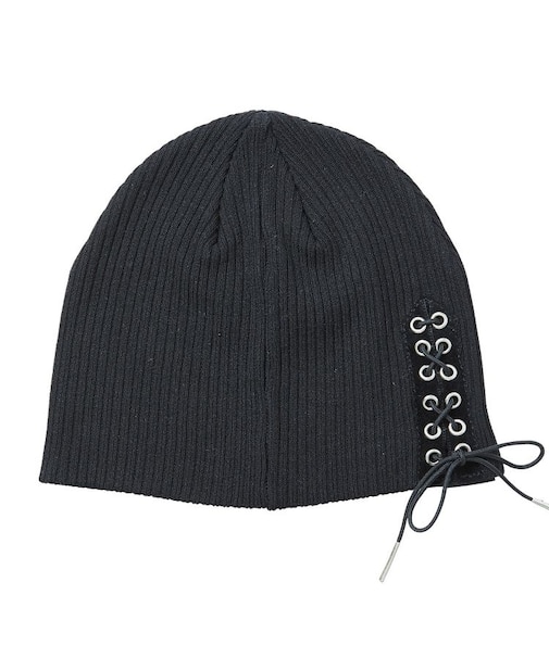 LACE UP BEANIE
