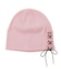 LACE UP BEANIE