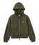 BACK LACE UP ZIP UP SWEAT HOODIE