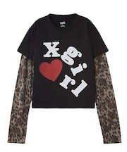 LAYERED STYLE L/S COMPACT TEE