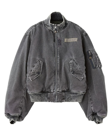 REVERSIBLE FADED MA-1 JACKET