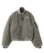REVERSIBLE FADED MA-1 JACKET
