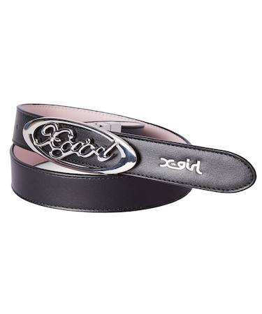 REVERSIBLE OVAL LOGO BUCKLE BELT
