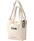 BAR AND UNDER LOGO BIG CANVAS BAG