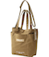 BAR AND UNDER LOGO BIG CANVAS BAG