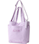 BAR AND UNDER LOGO BIG CANVAS BAG