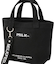 BAR AND UNDER LOGO LUNCH TOTE
