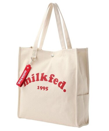 PIPING SQUARE TOTE COOPER LOGO