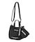 EMBROIDERED BAR MINI SHOULDER BAG W/STRAP