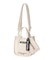 EMBROIDERED BAR MINI SHOULDER BAG W/STRAP