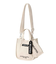 EMBROIDERED BAR MINI SHOULDER BAG W/STRAP