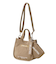 EMBROIDERED BAR MINI SHOULDER BAG W/STRAP