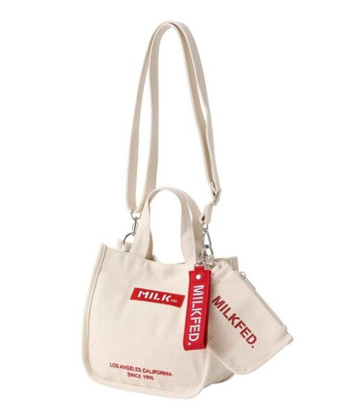 EMBROIDERED BAR MINI SHOULDER BAG W/STRAP