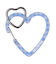 NEO HEART CARABINER GINGHAM