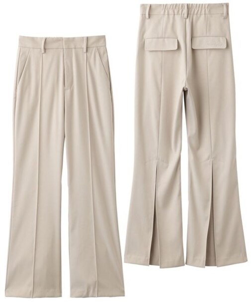 INVERTED BOX PLEAT PANTS