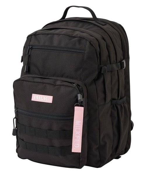ACTIVE DOUBLE POCKET MOLLE BACKPACK｜ミルクフェドの通販｜&mall