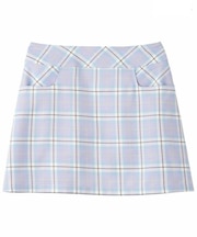 PLAID MINI SKIRT