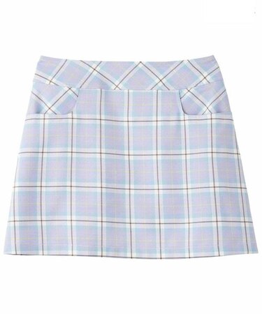 PLAID MINI SKIRT