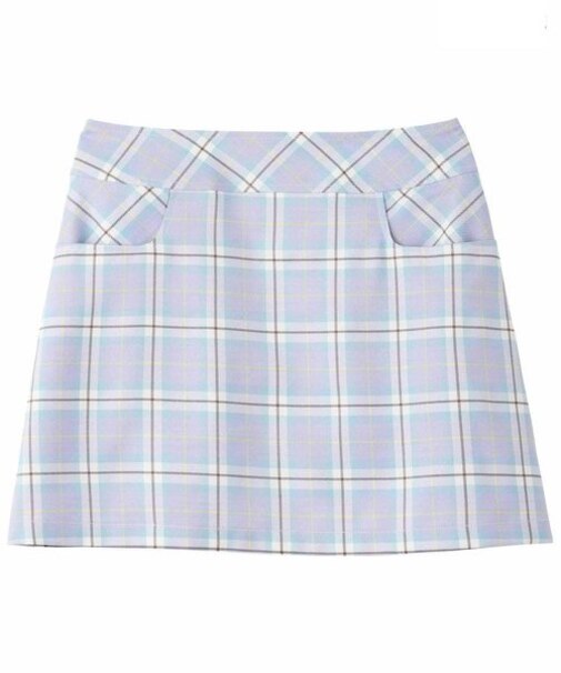PLAID MINI SKIRT